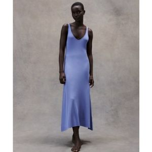 Zara M ~ periwinkle maxi dress